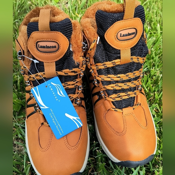 🥾 NWT LAMINCOA BOOTS WITH FUR INSIDE - Picture 4 of 7